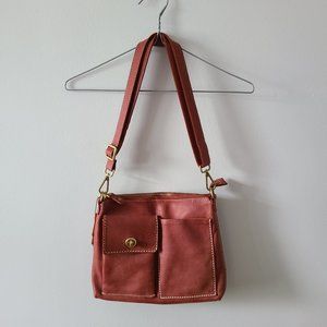 Roots "The Villager" Bag in Tribe Leather